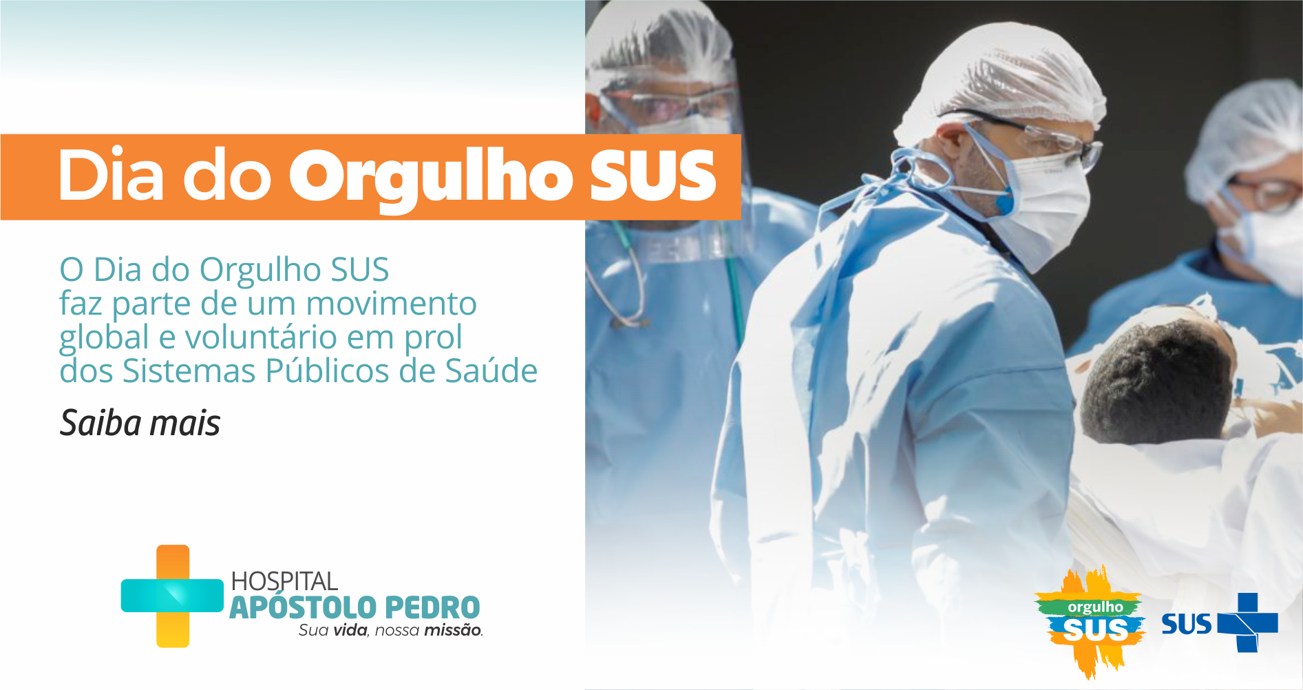 Saiba mais sobre o Dia do Orgulho SUS